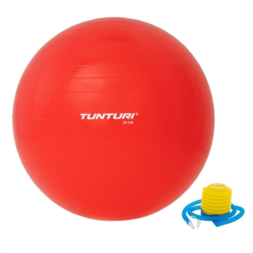 Tunturi  Rød Træningsbold - 65 cm